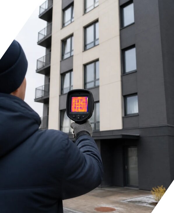 Тепловизионное обследование зданий в Карасуке от 5079 р. | ЭкспертизаРоссия