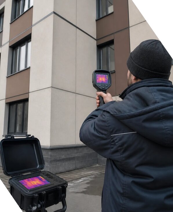 Тепловизионное обследование зданий и сооружений в Карасуке